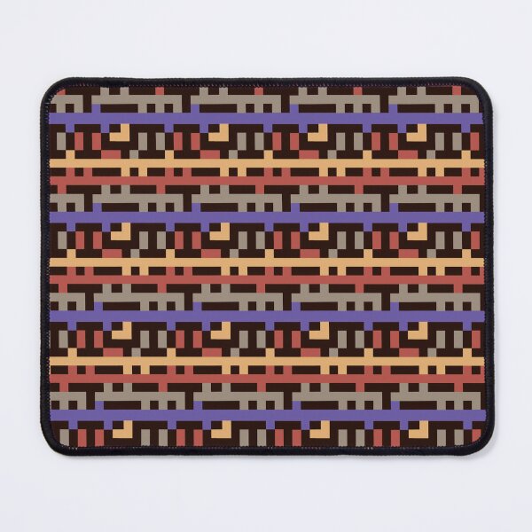 Item preview, Copy of Digital pattern weave, purple, red, yellow and black designed and sold by naomibroudo.