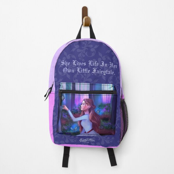 Item preview, Night Time Fairytale Forest Backpack designed and sold by Heavenly Hues.
