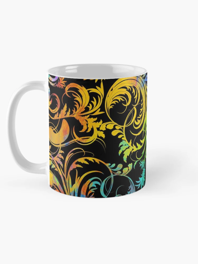 Thumbnail 5 of 6, Coffee Mug, Multi Color Abstract Pattern III designed and sold by RickyBarnard.