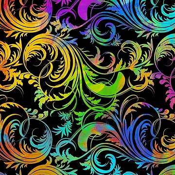 Artwork thumbnail, Multi Color Abstract Pattern III by RickyBarnard