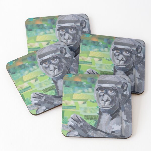 Item preview, Portrait of a Gorilla designed and sold by megancoyle.