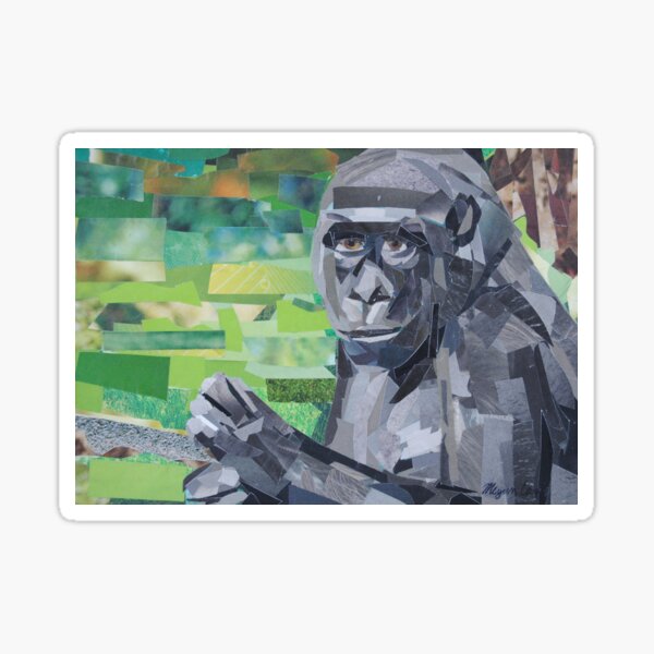 Item preview, Portrait of a Gorilla designed and sold by megancoyle.