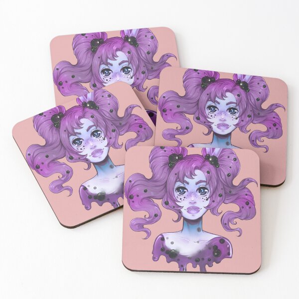 Item preview, Ube Boba Girl designed and sold by Demdi.