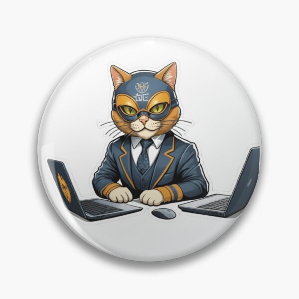 Item preview, Hacker Cat designed and sold by Artist-32.