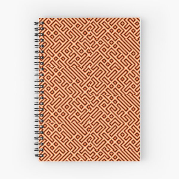 Item preview, "Retro Maze: Abstract Geometric Pattern Background" designed and sold by hjian8219.
