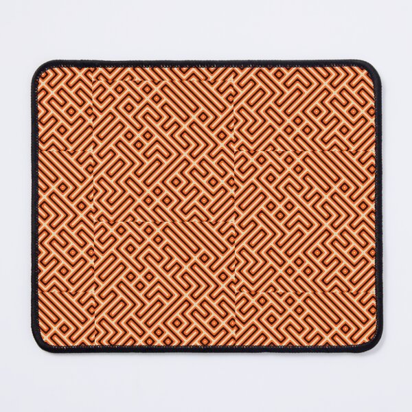 Item preview, "Retro Maze: Abstract Geometric Pattern Background" designed and sold by hjian8219.