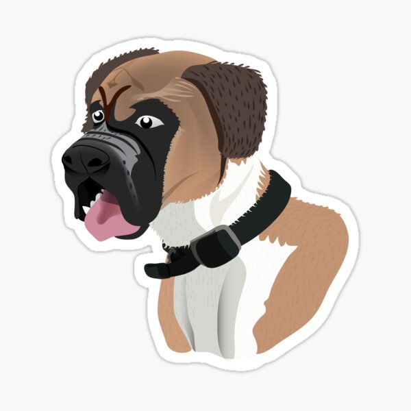 Boxer Sticker