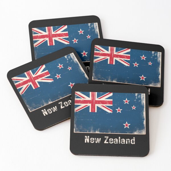 Item preview, New Zealand Flag designed and sold by LivingInThinAir.