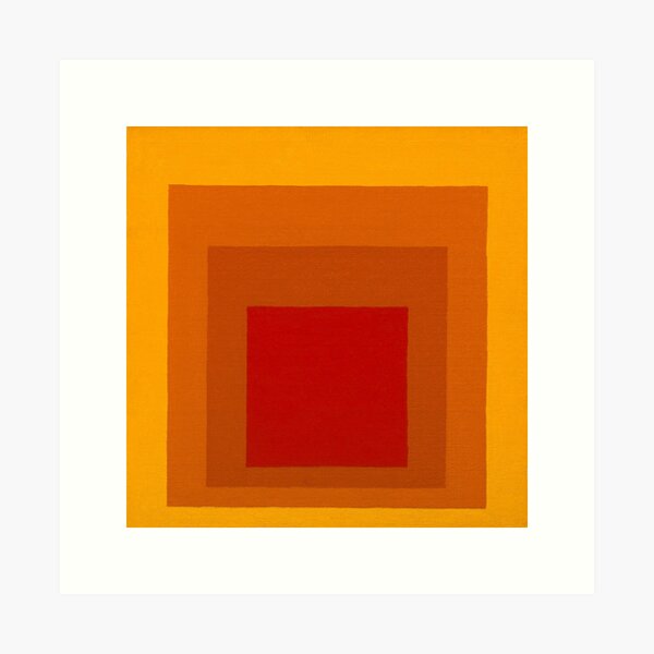 Aperçu de l'œuvre peinture de Joseph Albers créée et vendue par David-thomi.