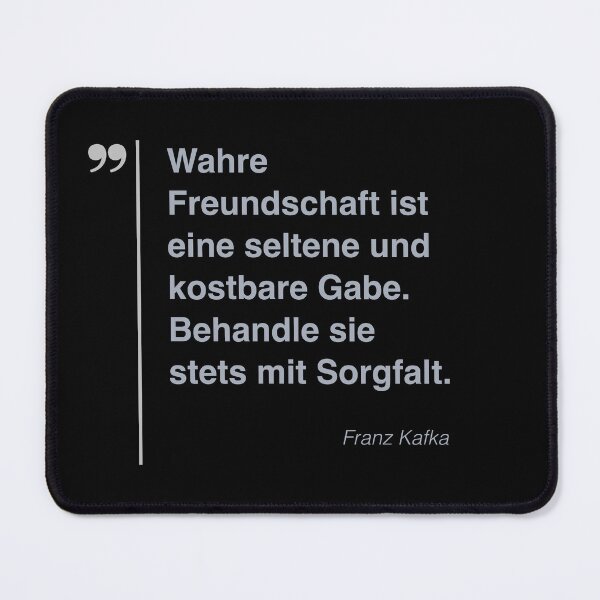 Item preview, Franz Kafka Zitat über freundschaft auf deutsch designed and sold by CMYKStudio.