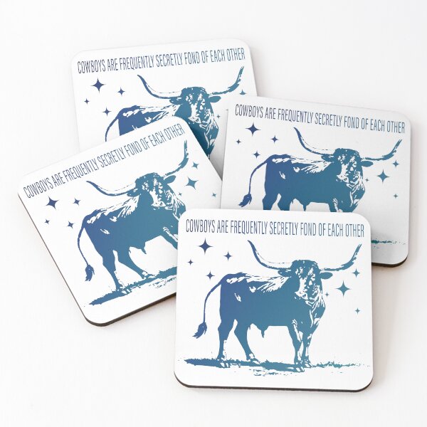 Item preview, Cowboys are frequently secretly fond of each other designed and sold by sageletrox.