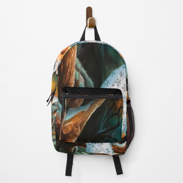 Artikelvorschau, Fuchs-Portrait. Winterfuchs, Schneefuchs, Vintage-Fuchs, Fuchs-Malerei, Hieronymus Bosch-Stil entworfen und verkauft von FoxVibes.