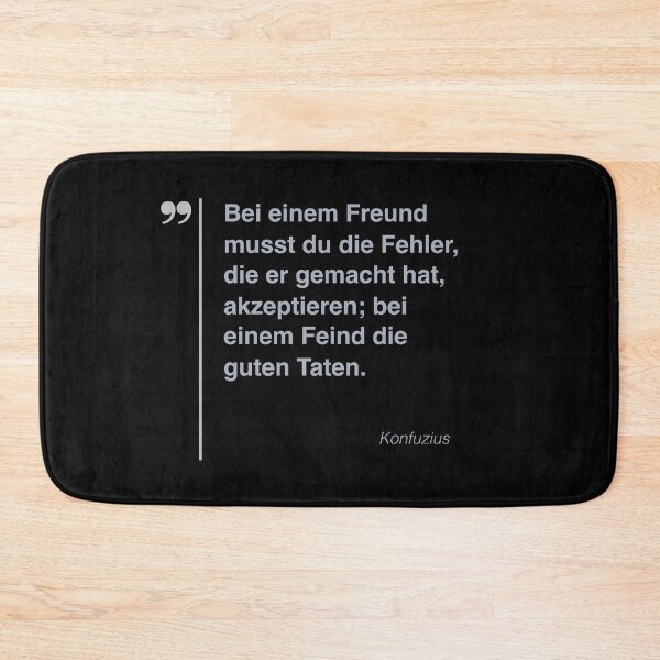 Item preview,  Konfuzius Zitat über freundschaft auf deutsch designed and sold by CMYKStudio.