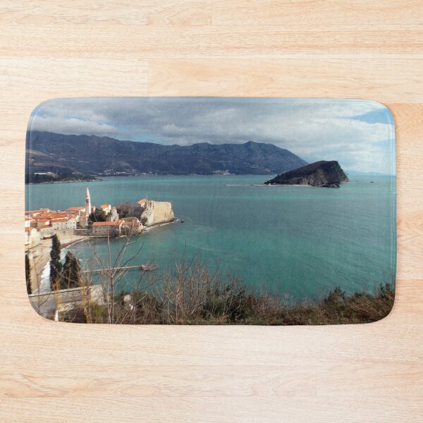 Item preview, Experience the Magic: Panoramic View of Budva Bay by BranaghBel designed and sold by branaghbel.
