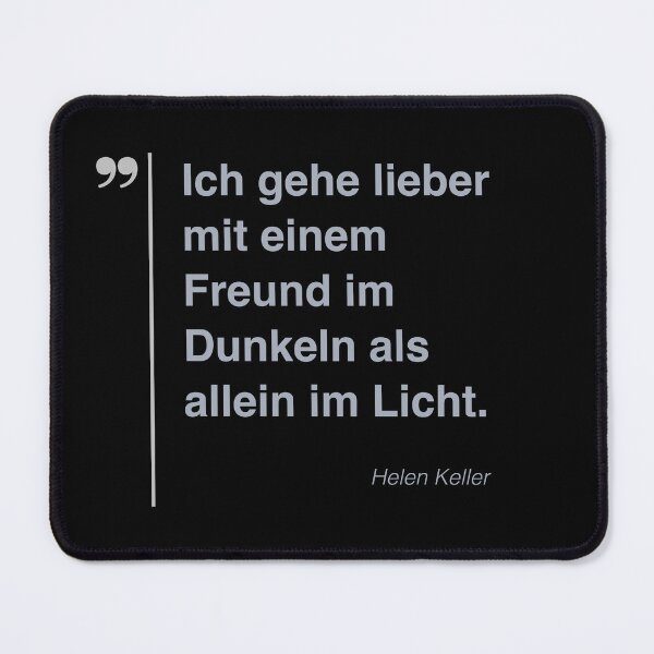 Item preview, Helen Keller Zitat über freundschaft auf deutsch designed and sold by CMYKStudio.