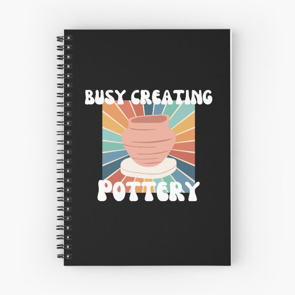 Item preview, Busy Creating Pottery Wheel Class Craft Molding Clay Fun designed and sold by MagicSD Designs.