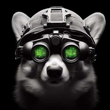 Artwork thumbnail, Tactical Cyber Corgi by zeroday504