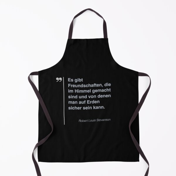Item preview, Robert Louis Stevenson Zitat über freundschaft auf deutsch designed and sold by CMYKStudio.