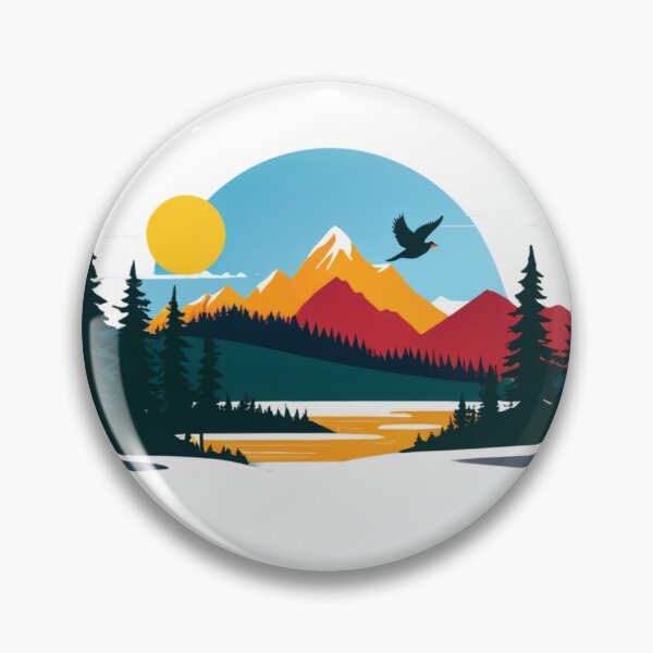 Item preview, Mountain nature designed and sold by Entropiverse.
