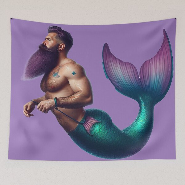Item preview, JIM THE MERMAN designed and sold by Foxlindesigns.