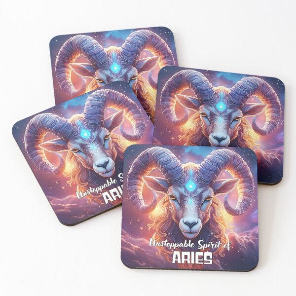 Item preview, Aries Star Power - Celestial Spaceship Artwork designed and sold by AmvaDesigns.