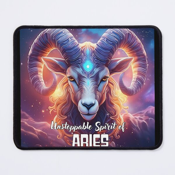 Item preview, Aries Star Power - Celestial Spaceship Artwork designed and sold by AdelkoDesigns.