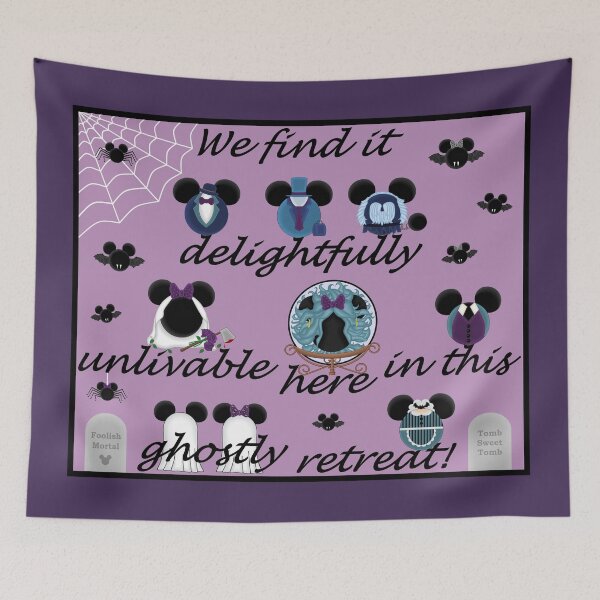 Item preview, Haunted Mansion Ghostly Retreat designed and sold by amygoodman.