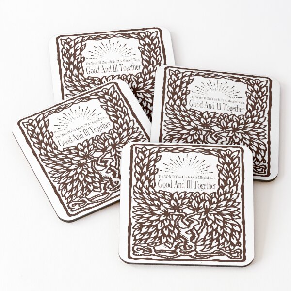 Item preview, The web of our life is of a mingled yarn designed and sold by sageletrox.
