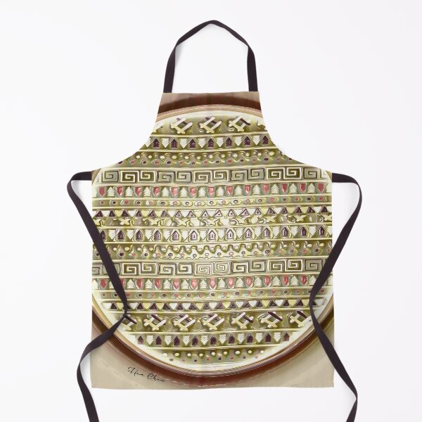 Item preview, vintage ethnic circle  designed and sold by Hen-C-Art.