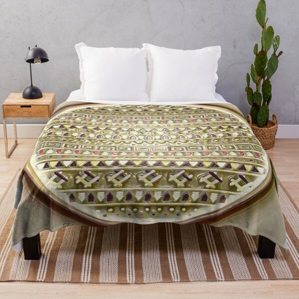 Item preview, vintage ethnic circle designed and sold by Hen-C-Art.