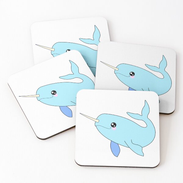 Item preview, Kawaii Narwhal designed and sold by IronTotoro.