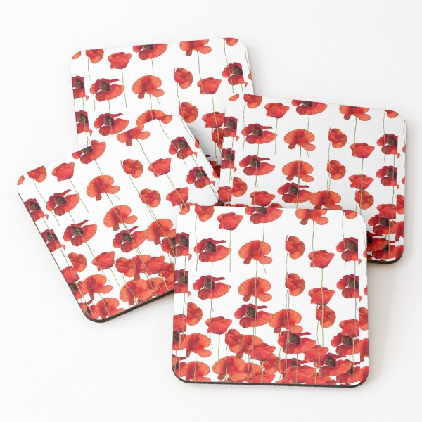Item preview, flowers, red, leaves, degrade,  designed and sold by Cristinavallejo.