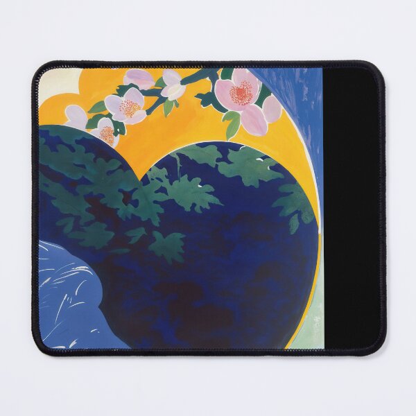 Item preview, Abstract Painting Of Love: Blossoms Under Moonlit Sky and Flowing Waters designed and sold by regnumsaturni.