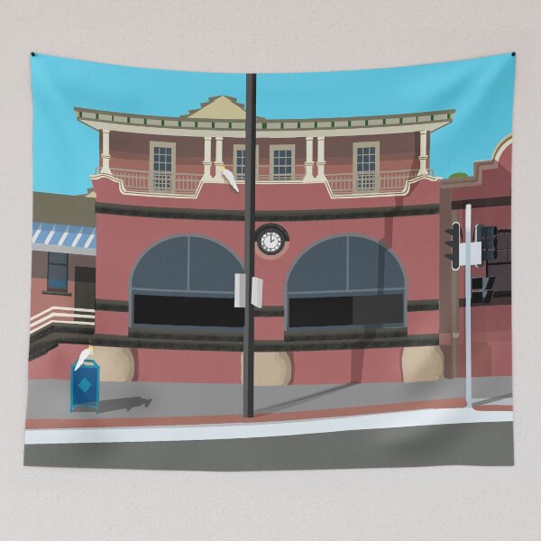 Item preview, Postman's Tavern Black 2024 Historic Architecture  designed and sold by Donnahuntriss.