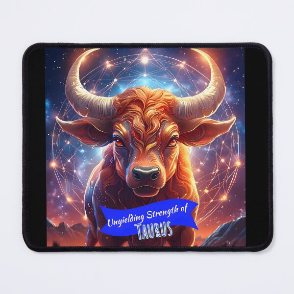 Item preview, Taurus Star Power - Galactic Bull Artwork designed and sold by AdelkoDesigns.