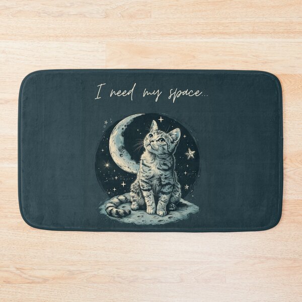 Item preview, Cute Cat Theme I Need My Space... designed and sold by CarpanaBay.