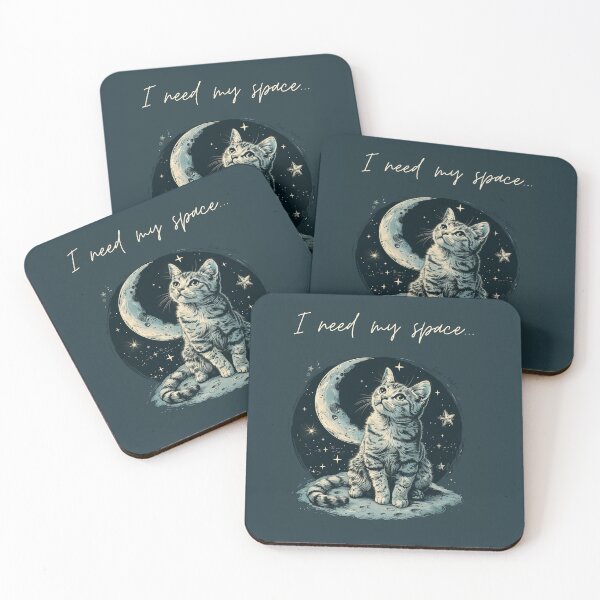 Item preview, Cute Cat Theme I Need My Space... designed and sold by CarpanaBay.