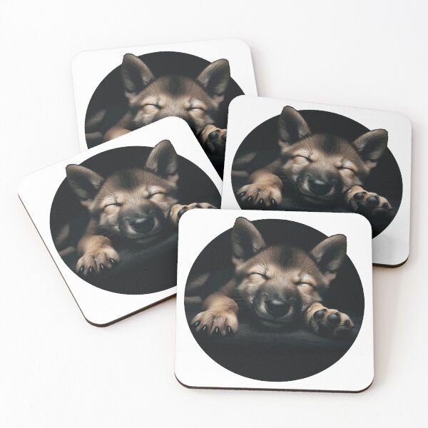Item preview, Playful Puppy in the Dark designed and sold by JawArts.