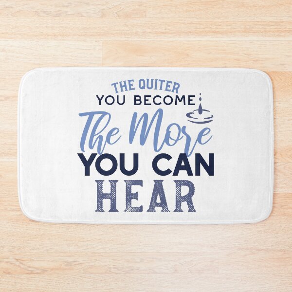 Item preview, Zen Quote - The Quiter You Become, The More You Can Hear designed and sold by FlinArt.