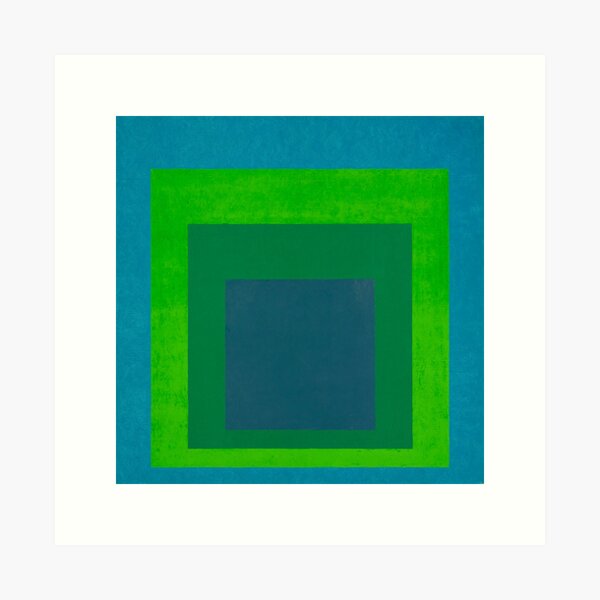 Aperçu de l'œuvre peinture de Joseph Albers créée et vendue par David-thomi.