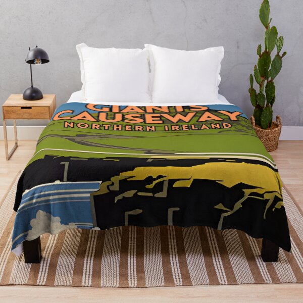 Item preview, Giants Causeway Northern Ireland Vintage Retro Travel designed and sold by ZionPosteria.