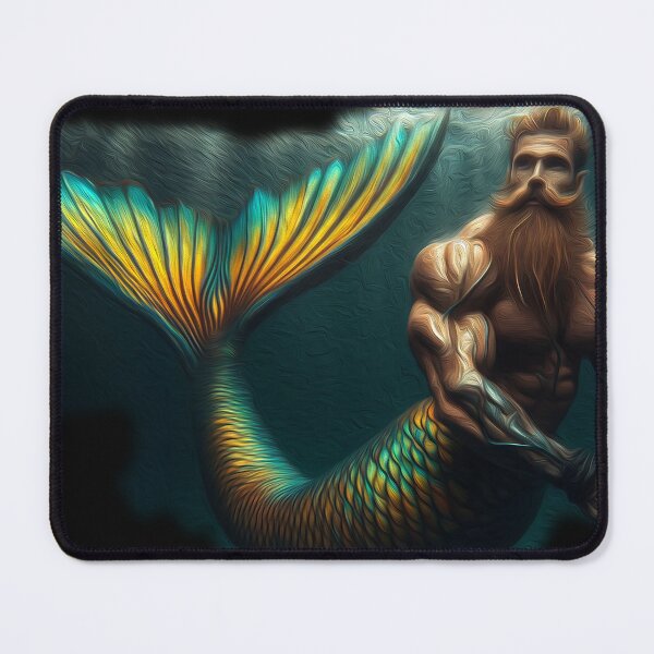 Item preview, OILED UP MERMAN designed and sold by Foxlindesigns.