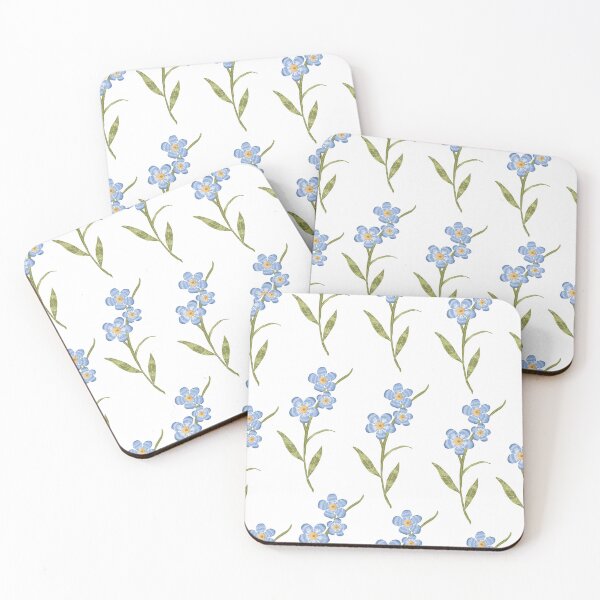 Item preview, Forgetmenot seamless pattern designed and sold by pinkyfish1010.