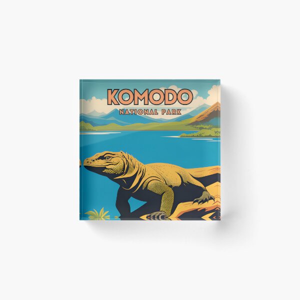 Item preview, Komodo National Park Travel  designed and sold by ZionPosteria.