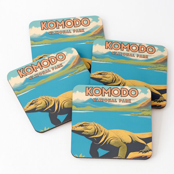 Item preview, Komodo National Park Travel  designed and sold by ZionPosteria.