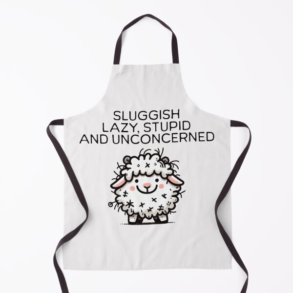 Item preview, sluggish lazy stupid and unconcerned Sheep designed and sold by LemuellTrends.