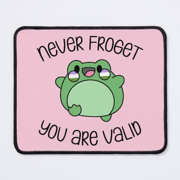 Item preview, Never Froget You Are Valid Genderqueer Pride designed and sold by everything4eva.