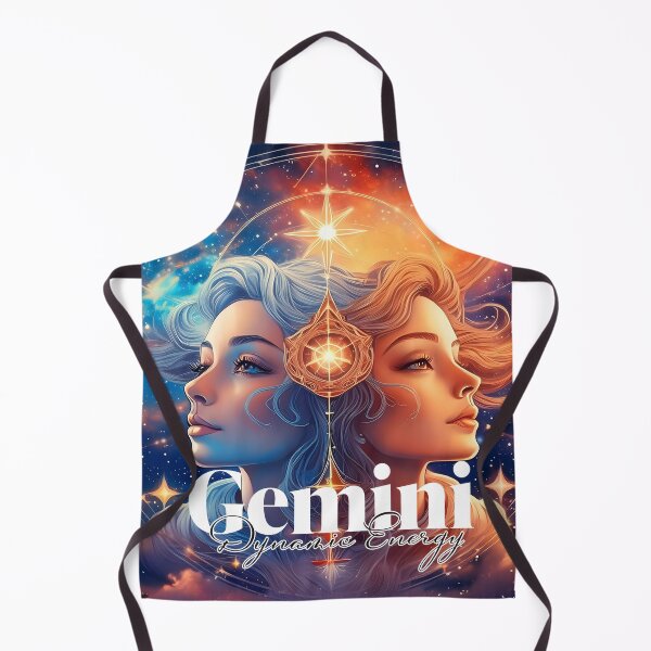 Item preview, Gemini Star Power - Cosmic Twins Artwork designed and sold by AdelkoDesigns.