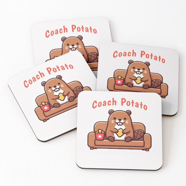 Item preview, couch potato tater tot Beaver designed and sold by LemuellTrends.