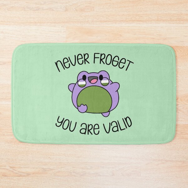 Item preview, Never Froget You Are Valid Genderqueer Pride designed and sold by everything4eva.